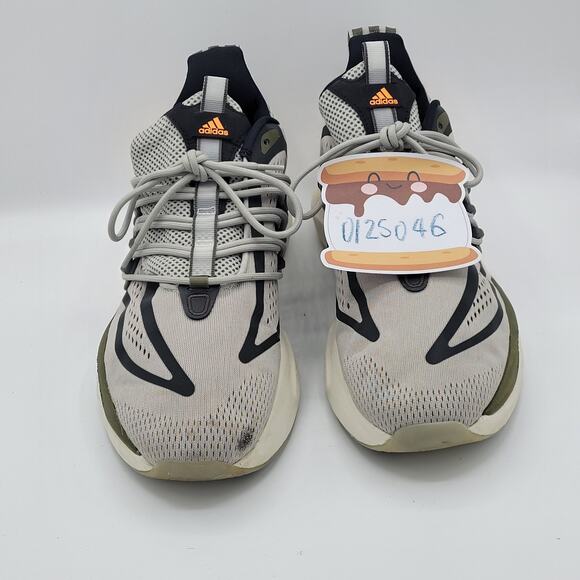 Adidas Alphaboost V1 gray mens size 12 - Picture 8 of 9